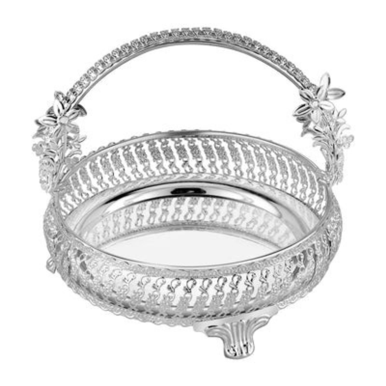 Pastel Puja Thali (White)