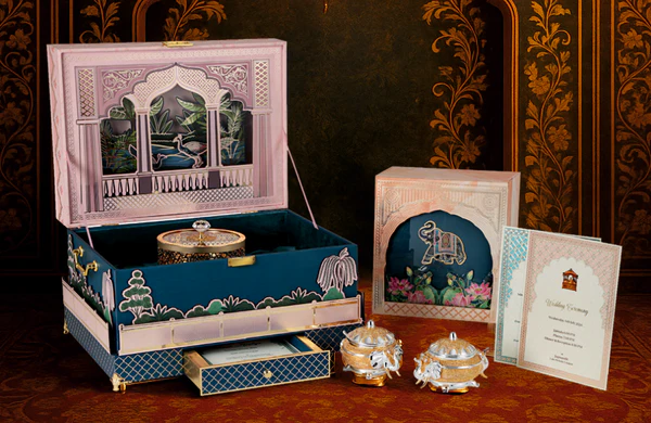 Royal Indian Wedding Luxury Invitation