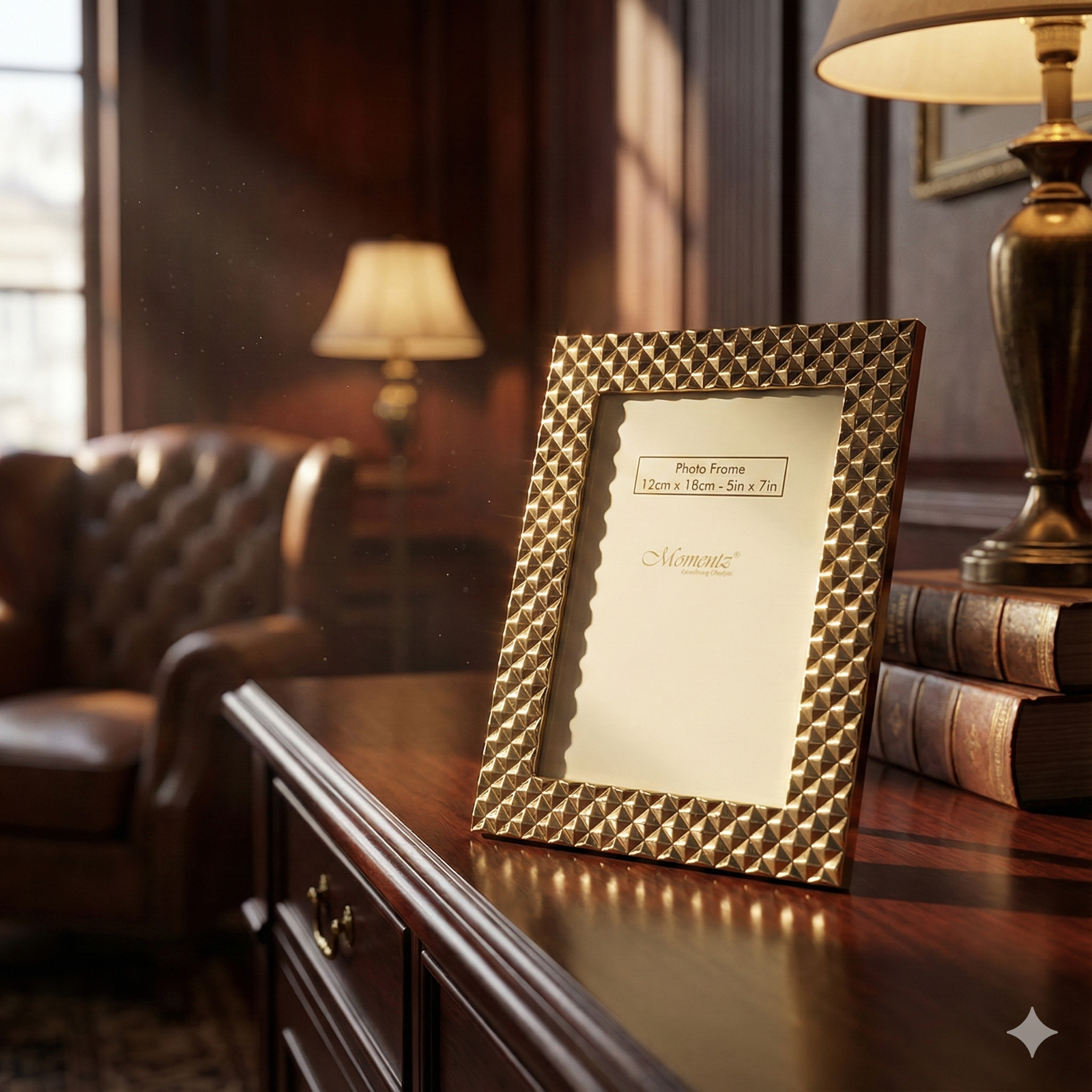 Cutwork Photo Frame Medium - Gold