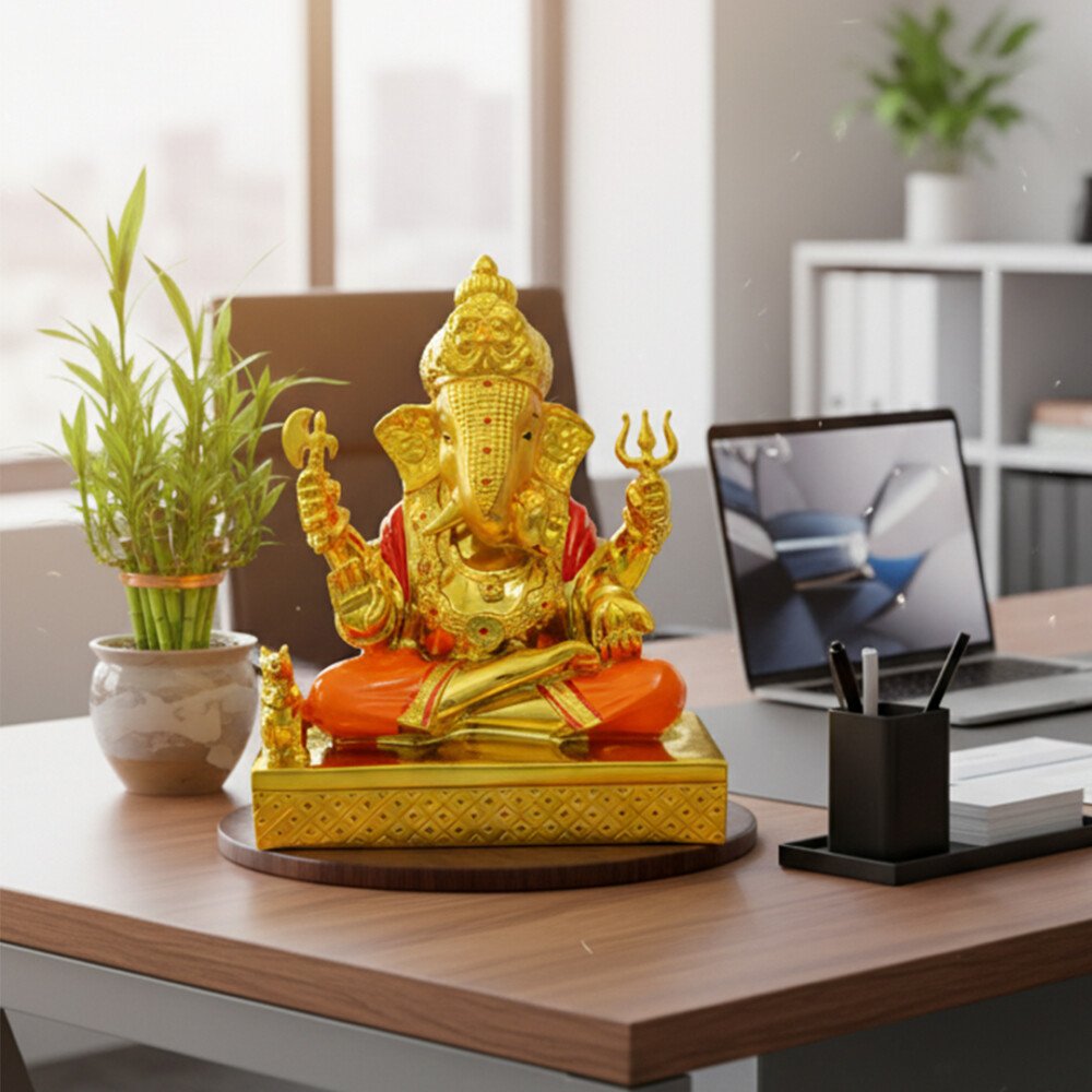 Radiant Matte Dagdu Ganesha